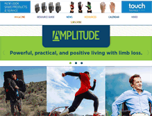 Tablet Screenshot of amplitude-media.com